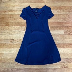 Navy blue dress